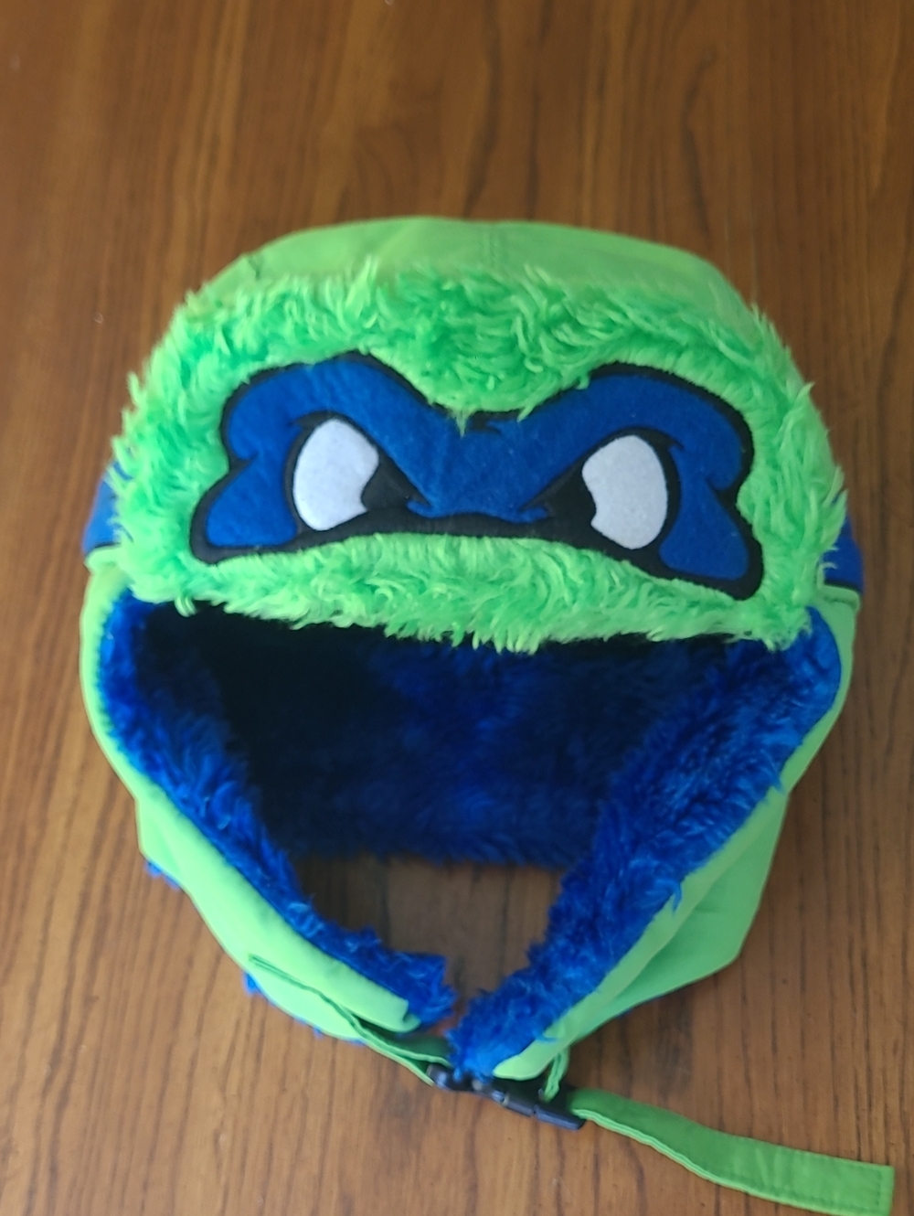 Nickelodeon Teenage Mutant Ninja Turtles Leonardo Trapper Hat – Kids Faux Fur